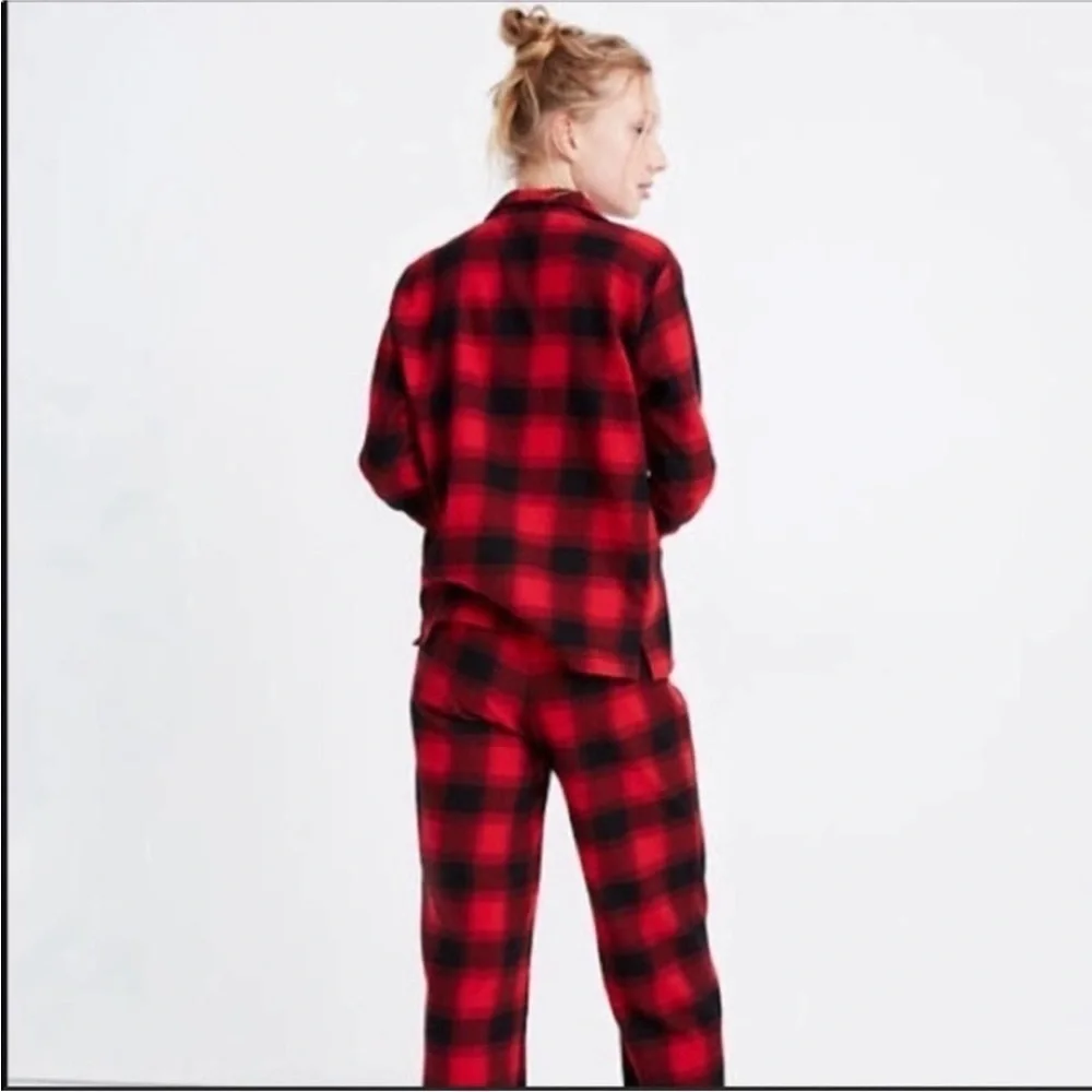 Madewell warm plaid